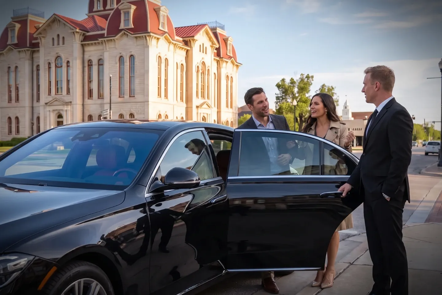 Comfortable chauffeur-driven car service for travel in Panola, TX