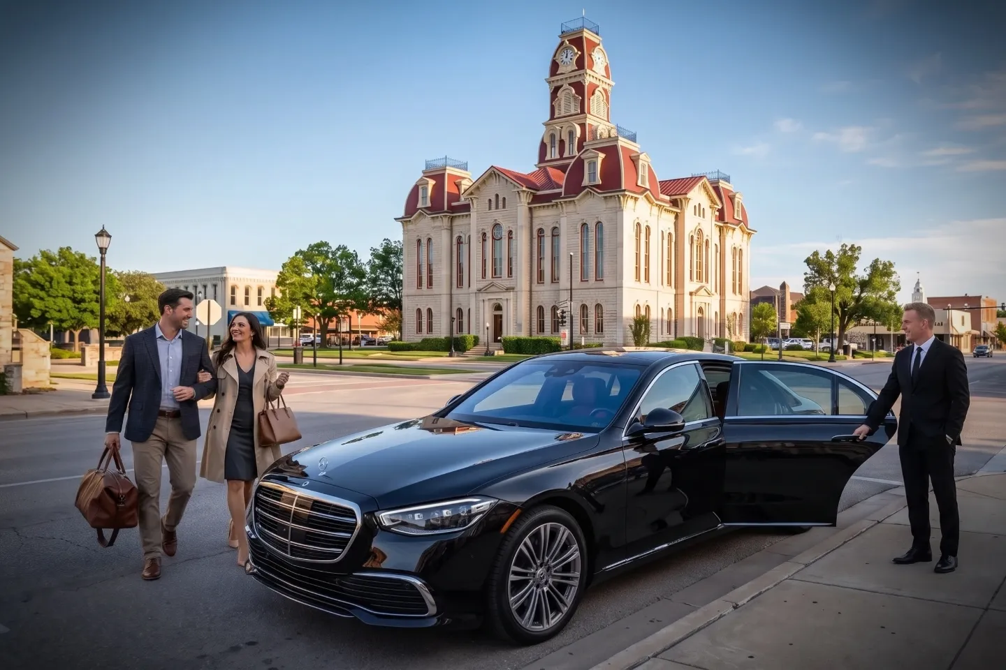 Professional Car Service in Parker, TX with private chauffeur