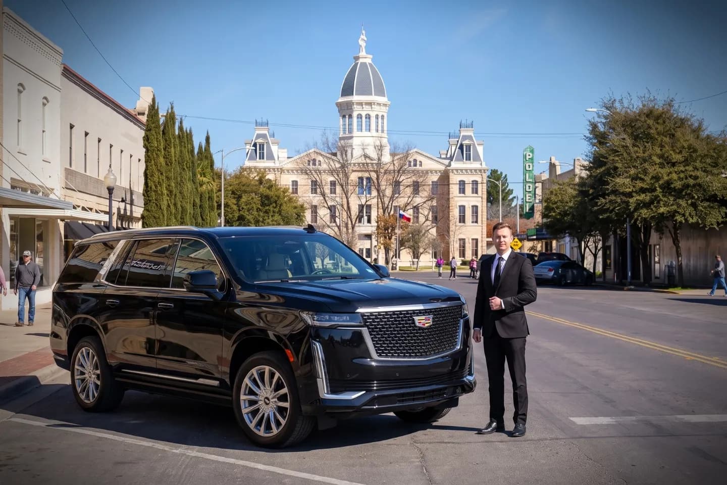 Car Service in Presidio, TX for comfortable chauffeur travel