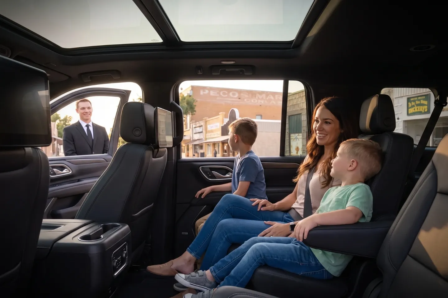 Premium Car Service in Reeves, TX for convenient chauffeur transportation