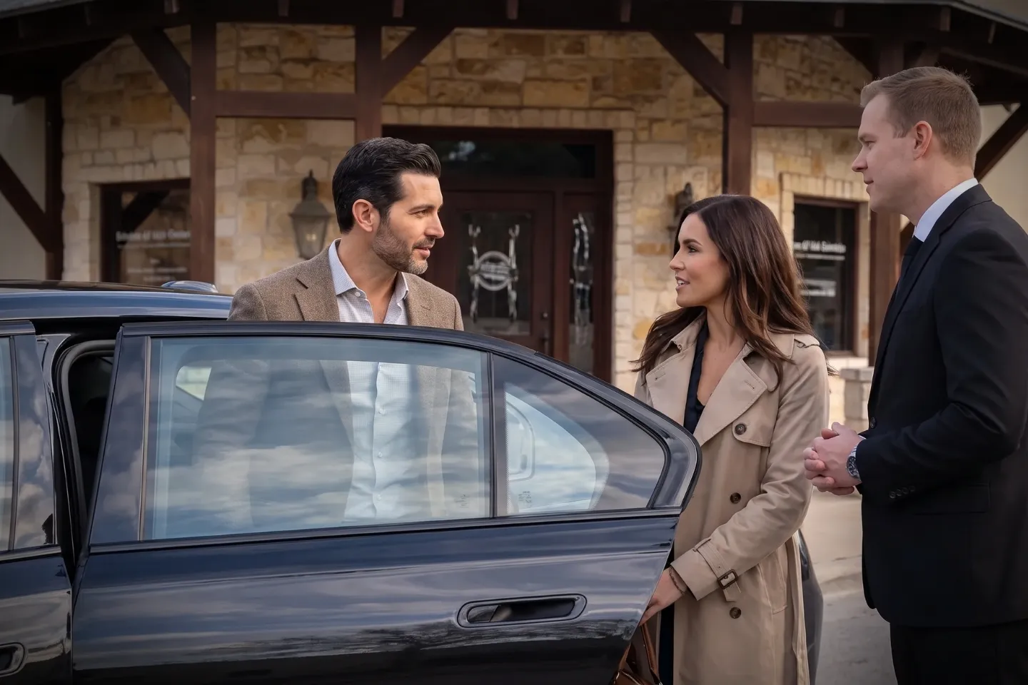 Luxury Car Service in Rockwall, TX with professional chauffeur
