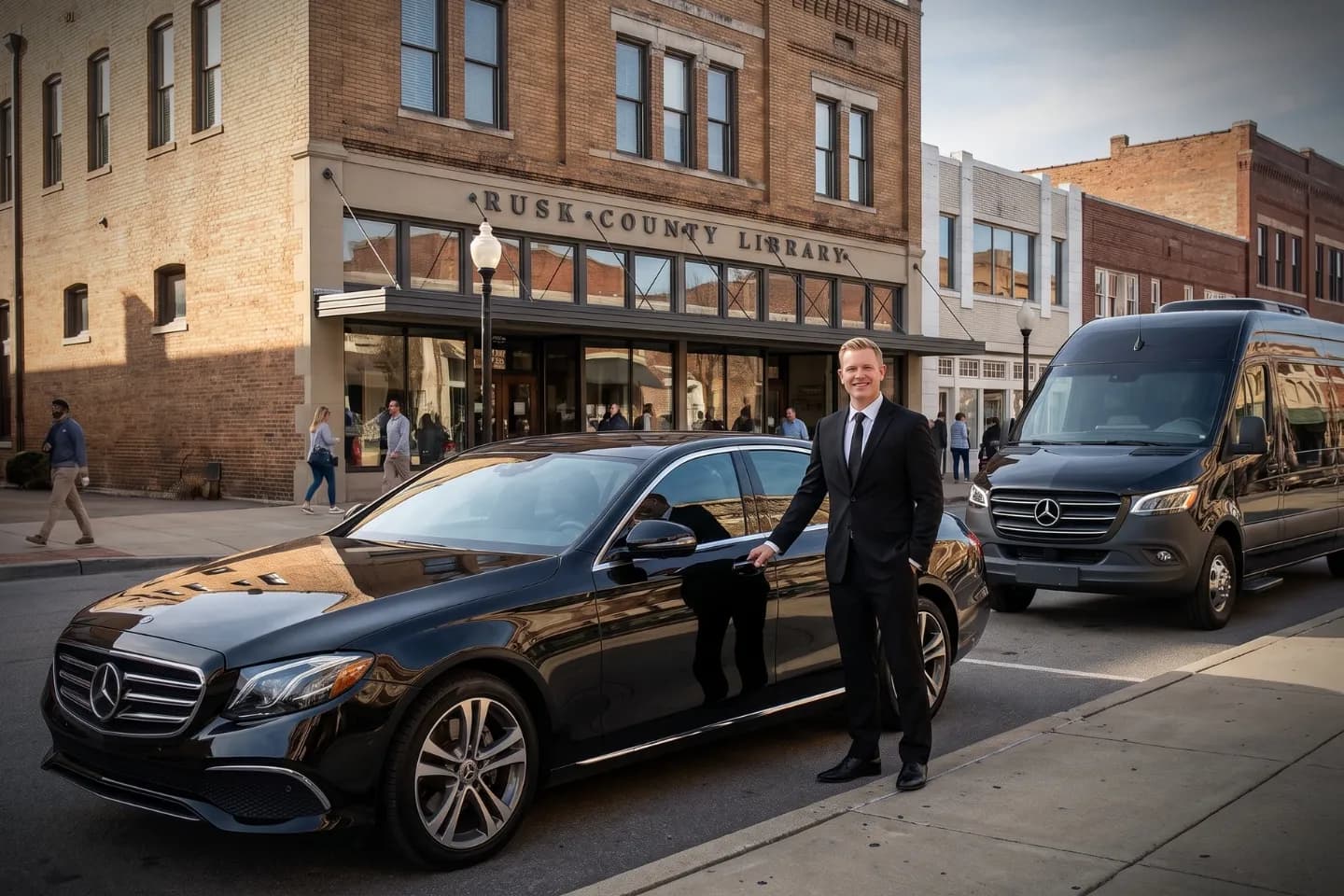 Professional Chauffeur Car Service in Rusk, TX