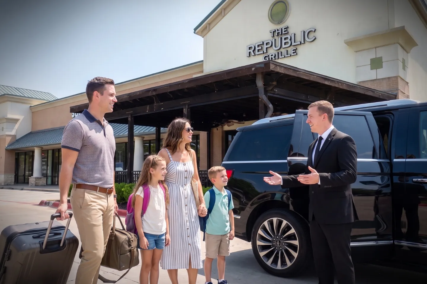 Comfortable private car service in Sterling, TX with a professional chauffeur