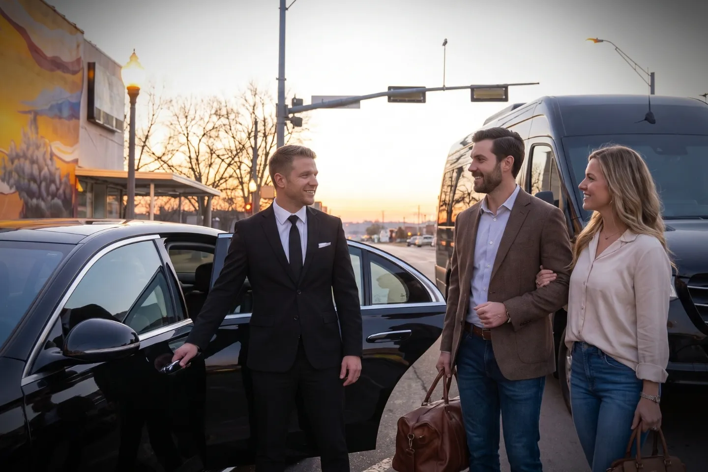 Luxury car service in Upshur, TX for travel and transportation