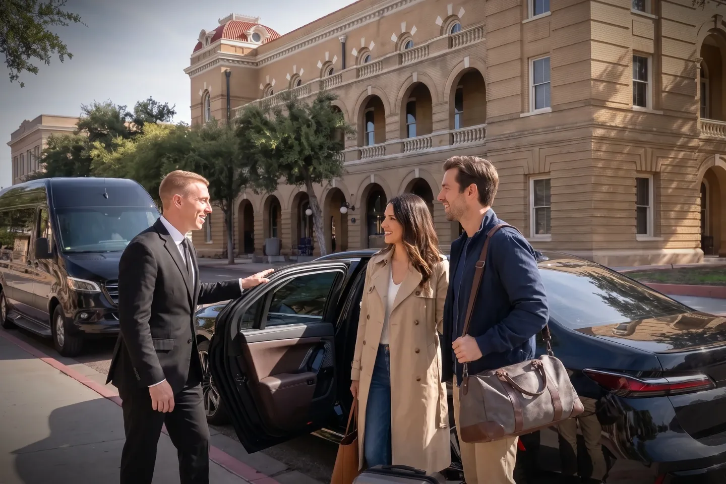 Reliable Car Service in Webb, TX for private chauffeur transportation