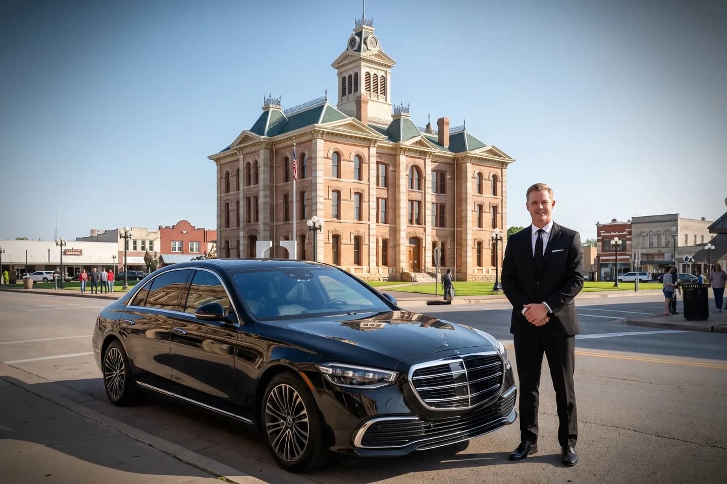 Private chauffeur Car Service in Wharton, TX for smooth transportation
