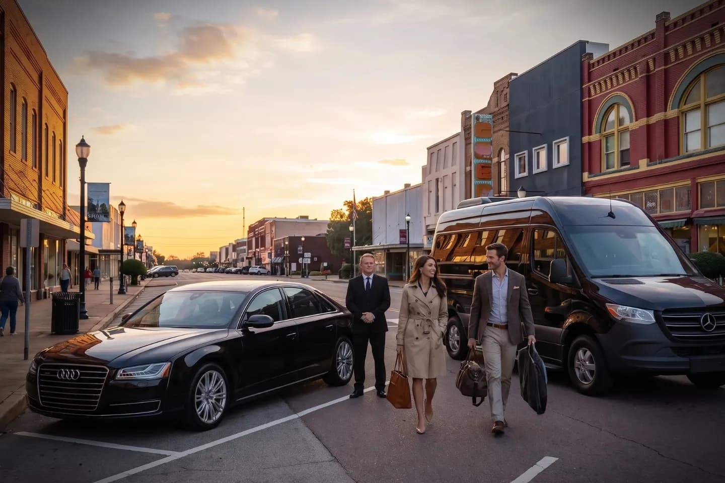 Professional Car Service in Wilbarger, TX with private chauffeur