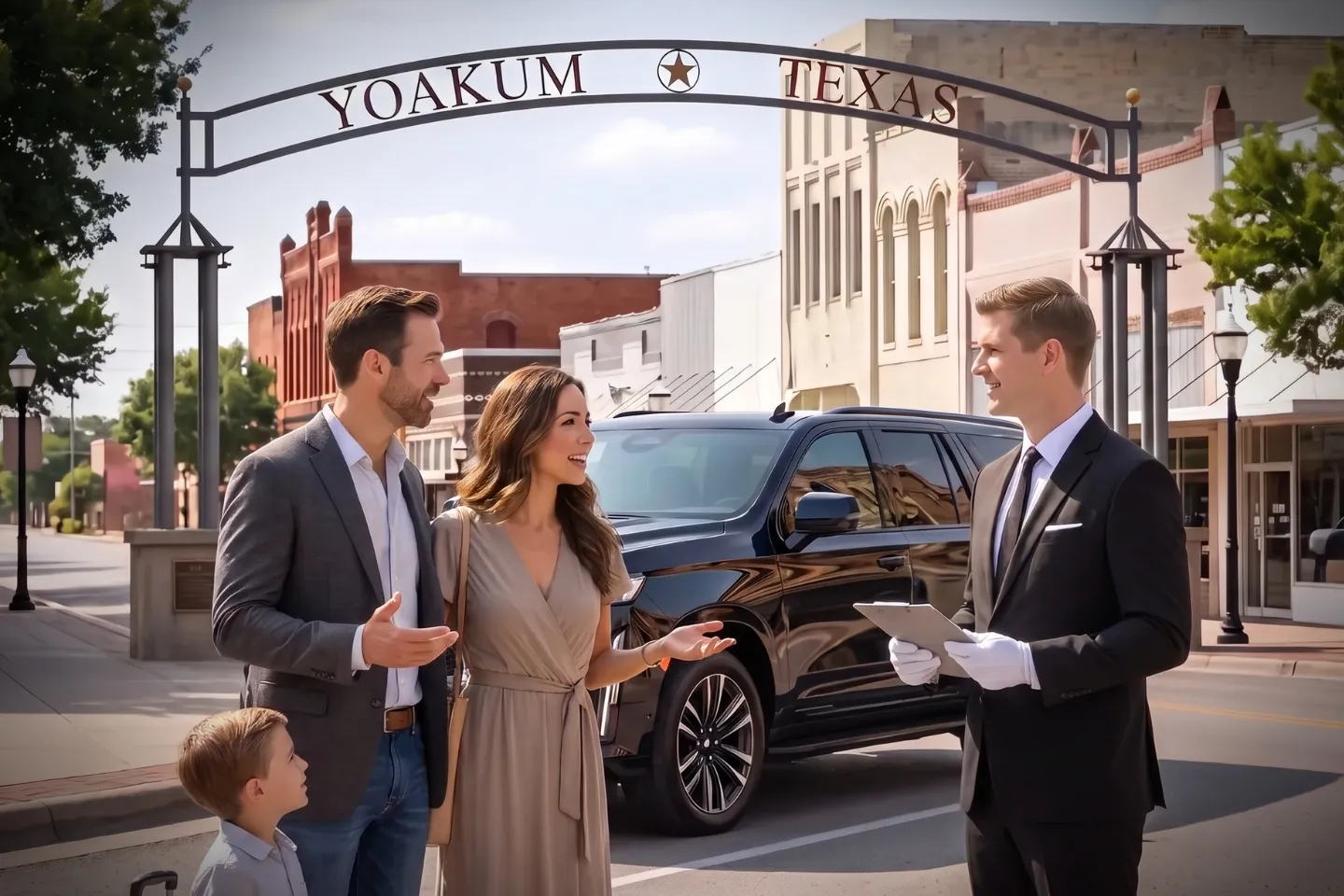 Reliable Car Service in Yoakum, TX for chauffeur transportation
