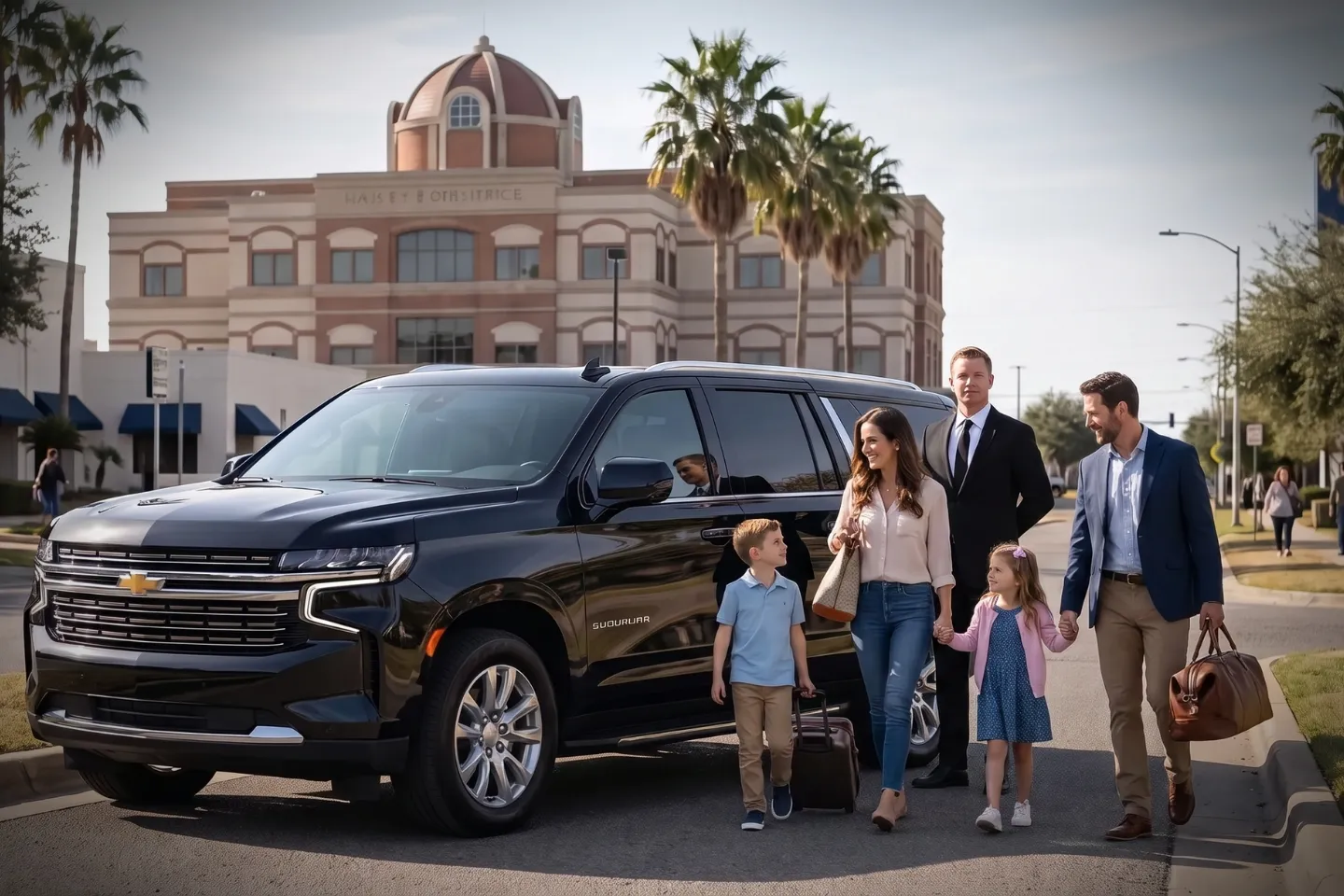 Professional Car Service in Zapata, TX with private chauffeur
