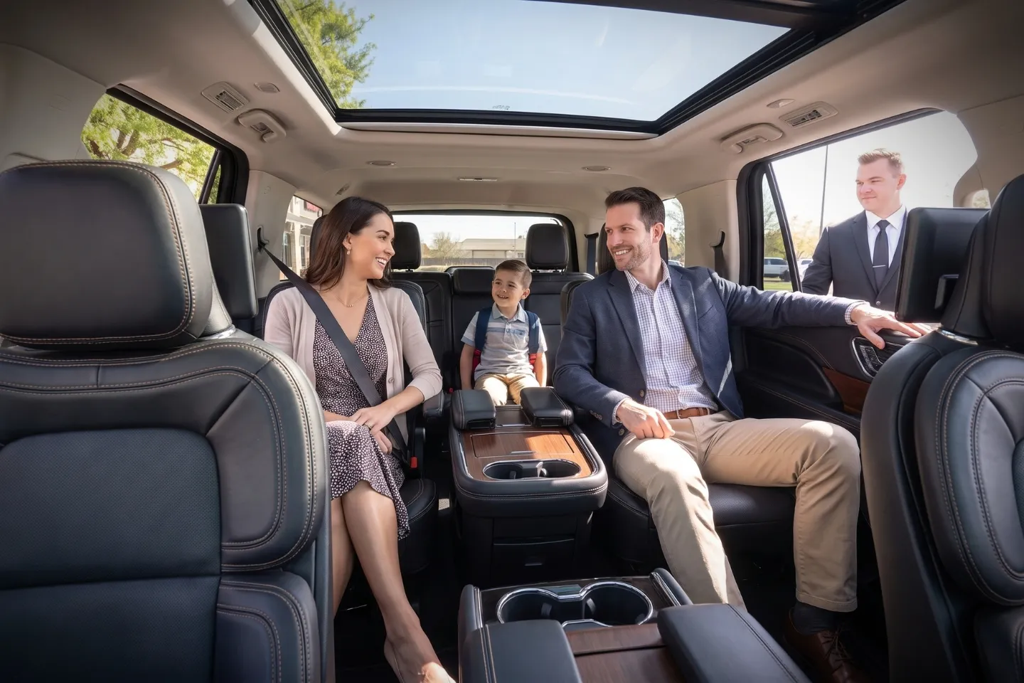 Luxury Car Service in Zavala, TX for local and long-distance travel