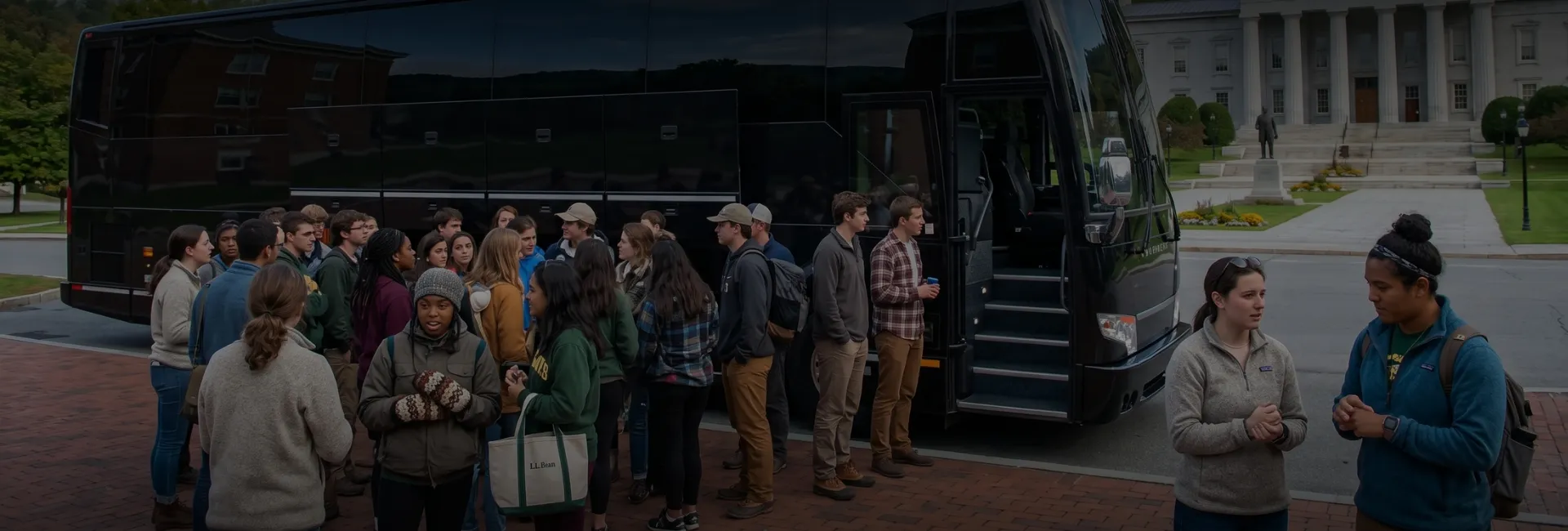 Vermont Airport Charter Bus Rental Service