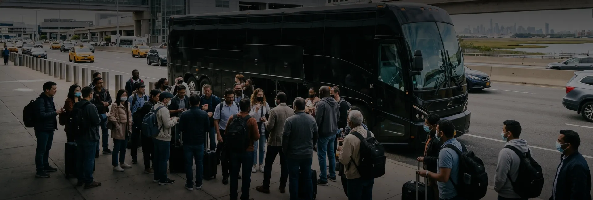 John F. Kennedy (JFK) Airport Charter Bus Rental Service 