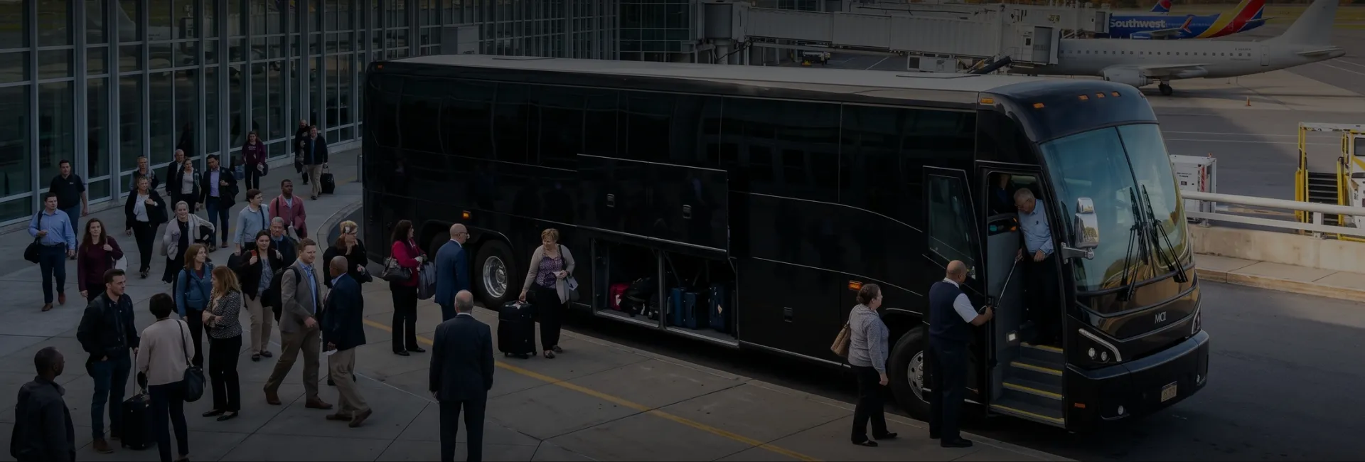 Albany (ALB) Airport Charter Bus Rental Service 