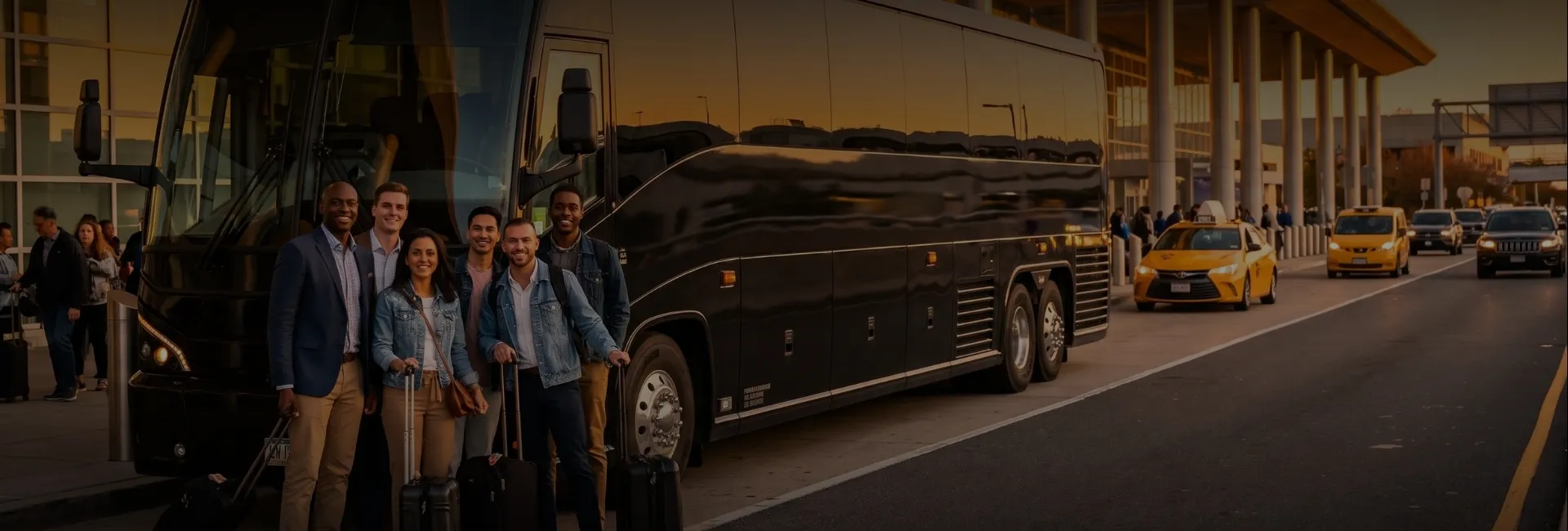 Philadelphia (PHL) Airport Charter Bus Rental Service