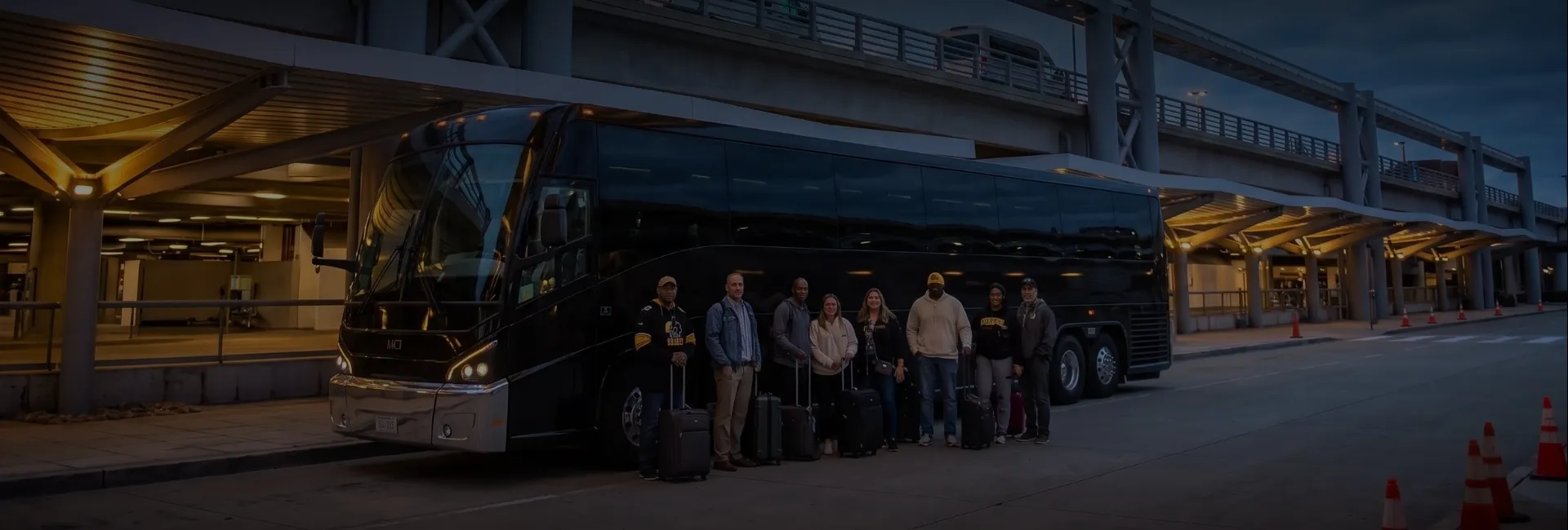 Pittsburgh (PIT) Airport Charter Bus Rental Service