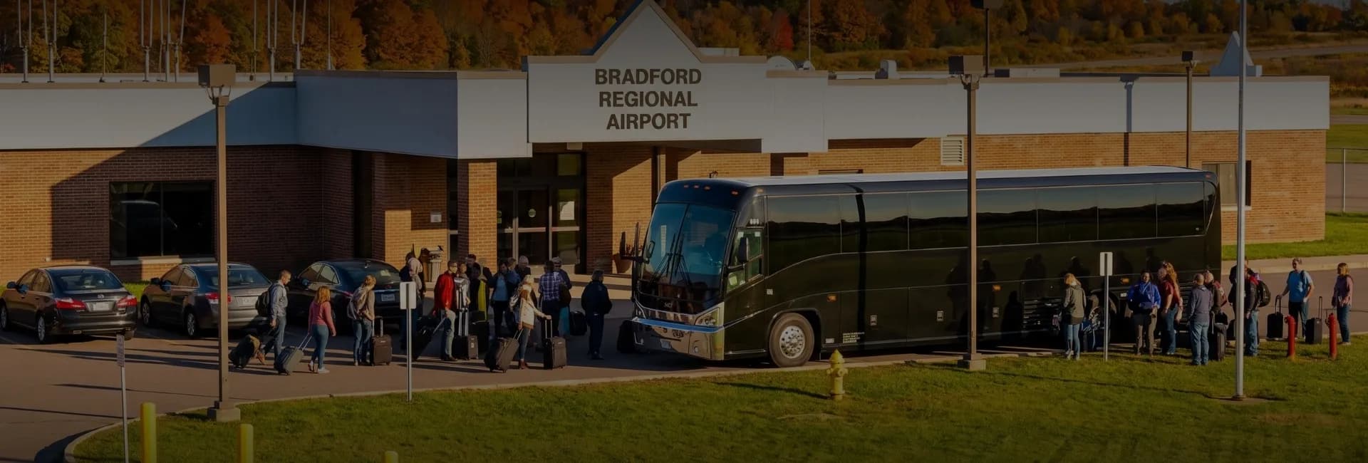 Bradford Regional (BFD) Airport Charter Bus Rental Service