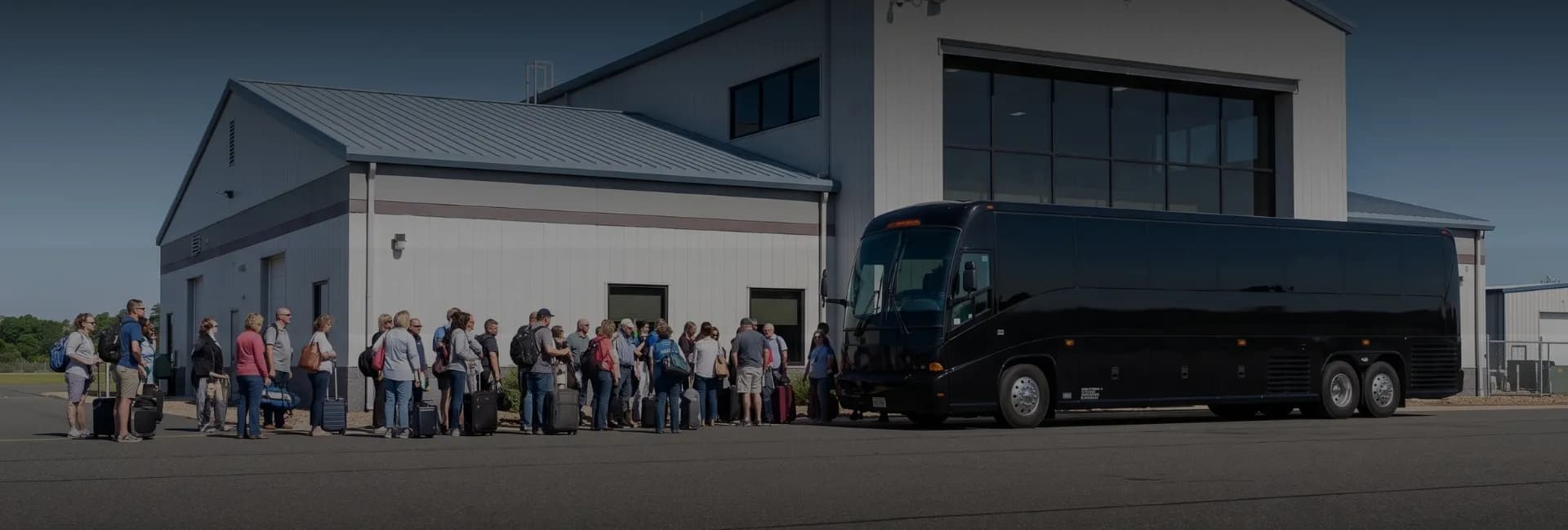 Ocean County (MJX) Airport Charter Bus Rental Service 