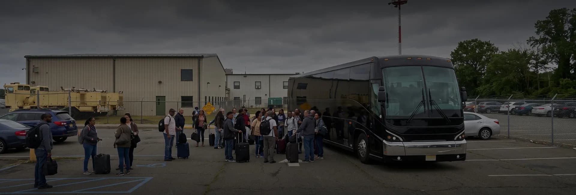 Linden (LDJ) Airport Charter Bus Rental Service