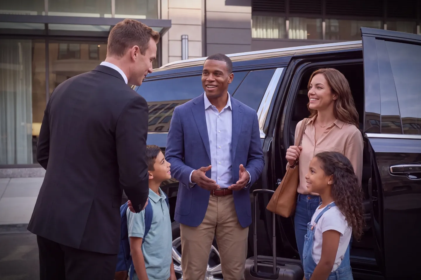Reliable airport transfer vehicle ready for riders in Brownsville, Brooklyn, New York