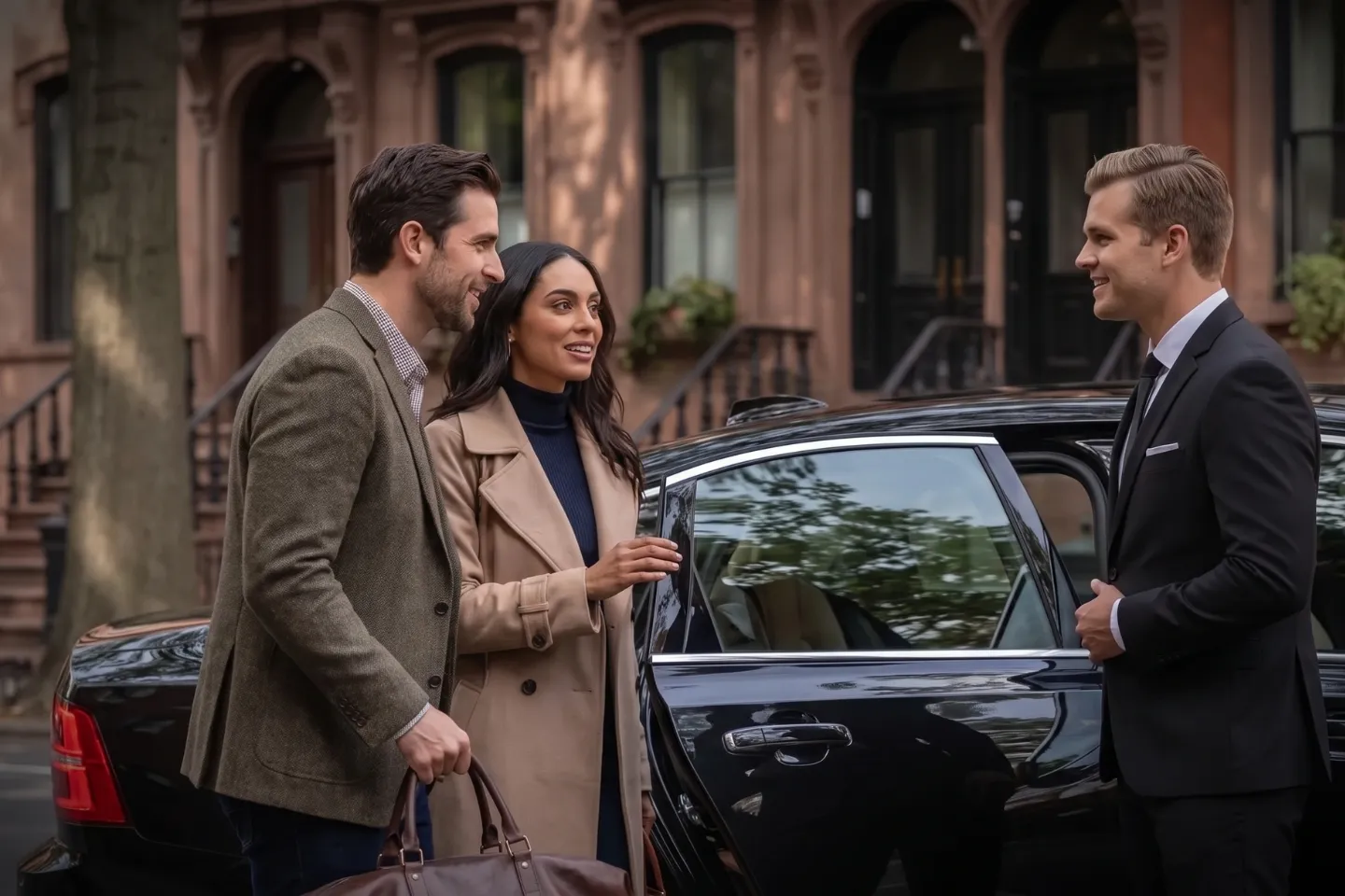 Luxury vehicle available for booking across Crown Heights, Brooklyn, New York