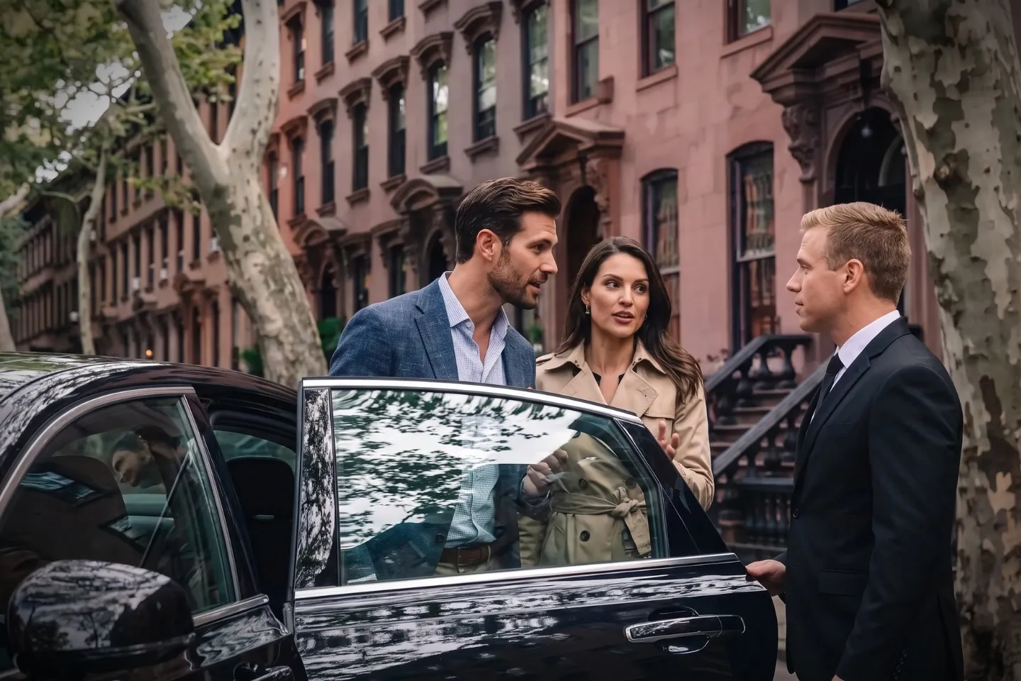 Luxury vehicle available for booking across Fort Greene, Brooklyn, New York