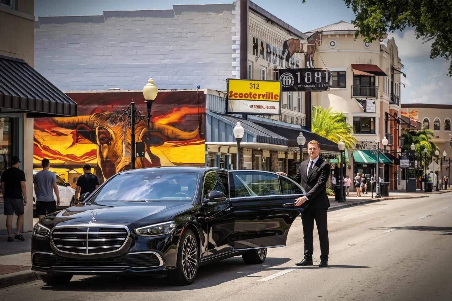 Mercedes Benz S-Class Sedan (2 passengers)