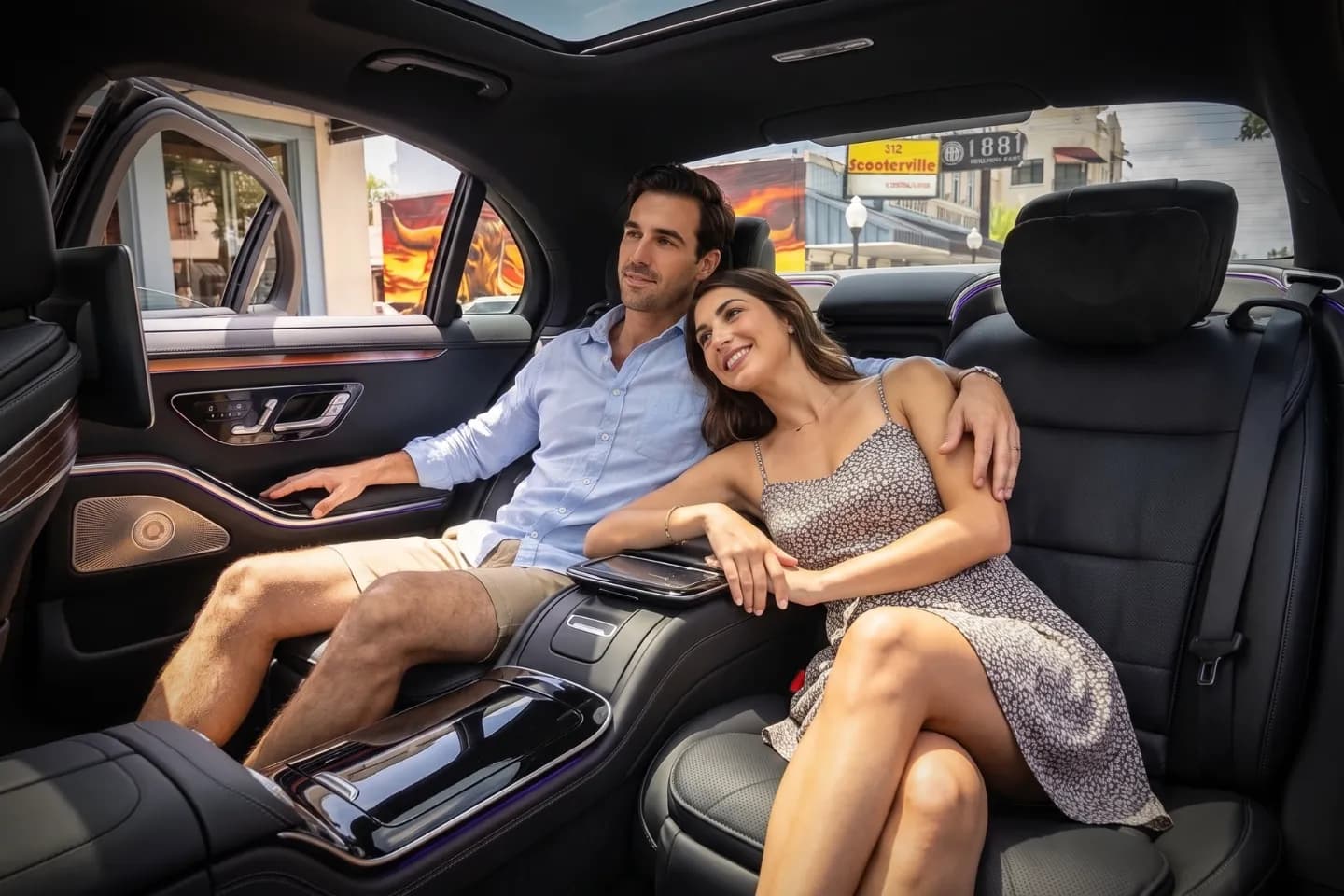 Mercedes Benz S-Class Sedan (2 passengers)