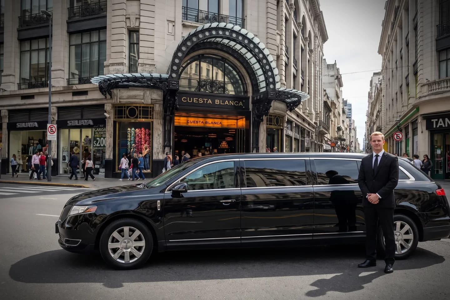 Lincoln MKT Stretch Limo (6 passengers)