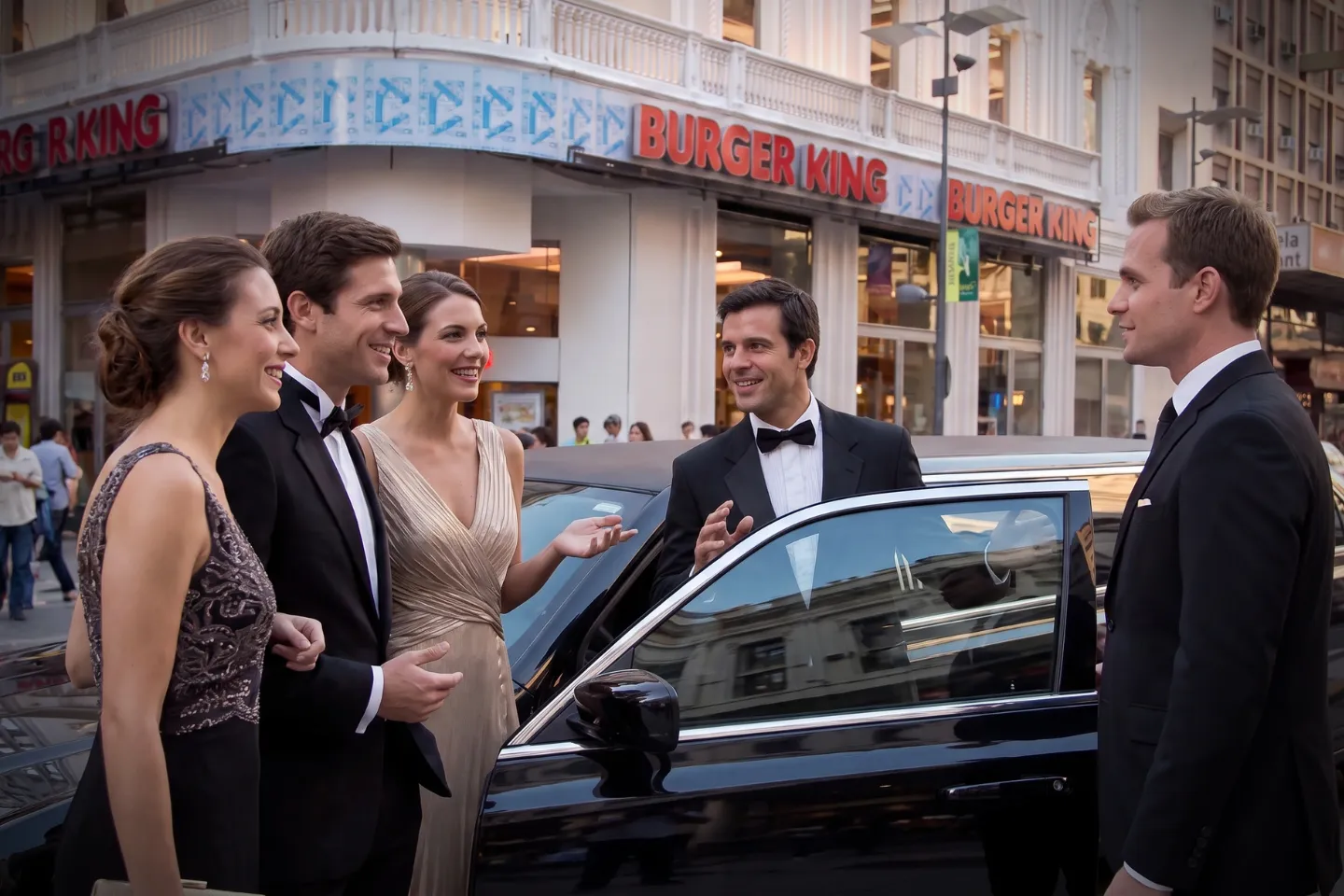 Chrysler 300 Stretch Limo (12 passengers)