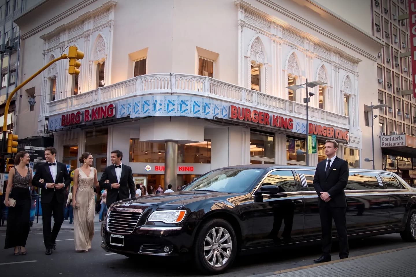 Chrysler 300 Stretch Limo (12 passengers)