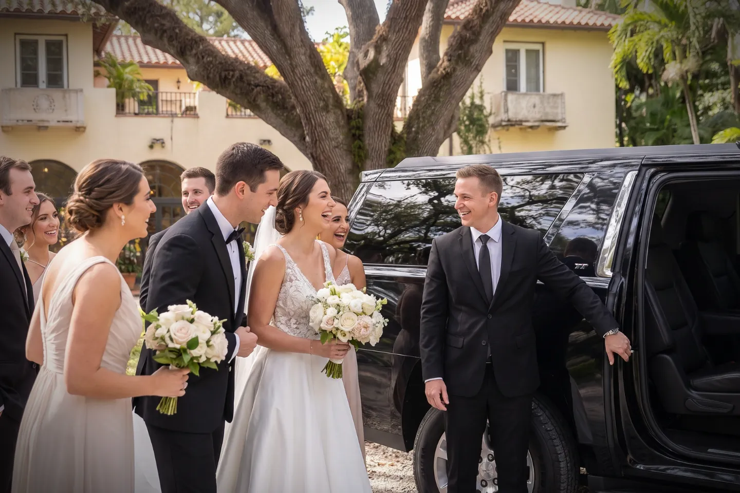 GMC Yukon Denali XL Stretch Limo (20 passengers)