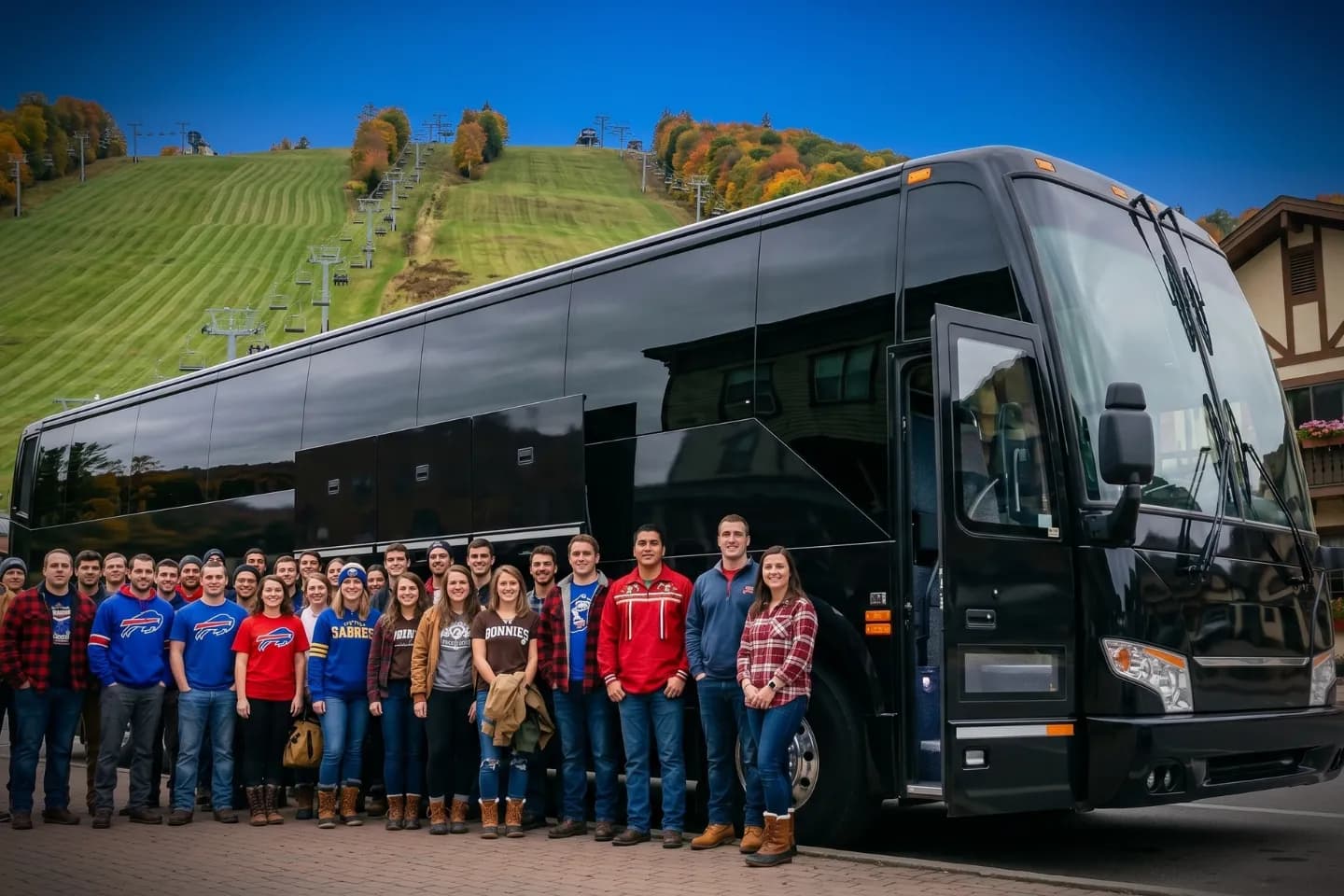 Cattaraugus, NY Charter Bus Rental Service 