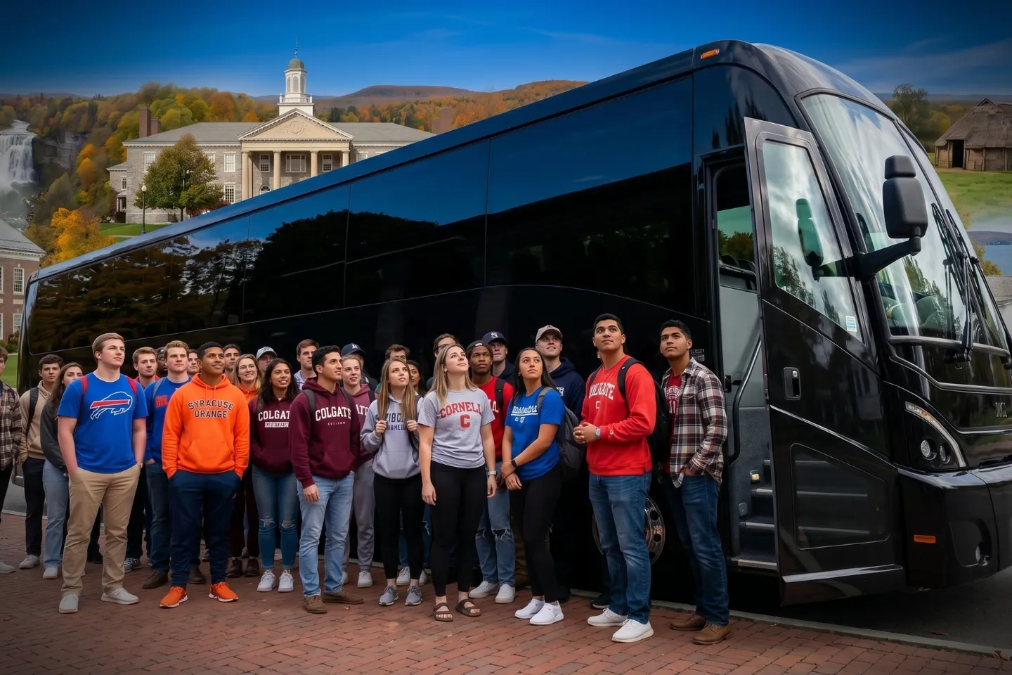 Madison, NY Charter Bus Rental Service 