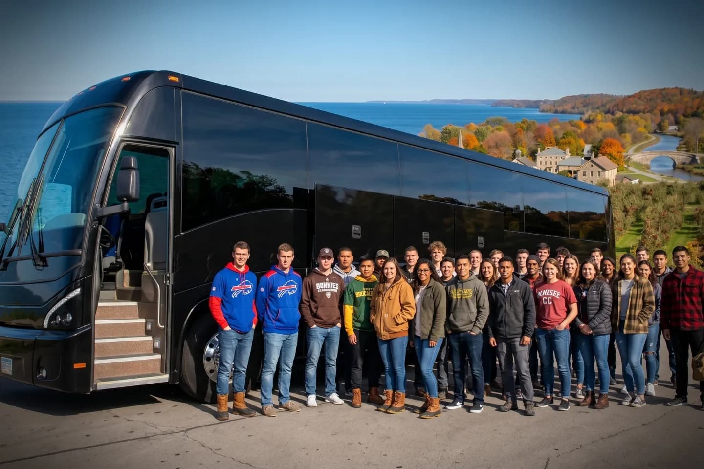 Orleans, NY Charter Bus Rental Service 