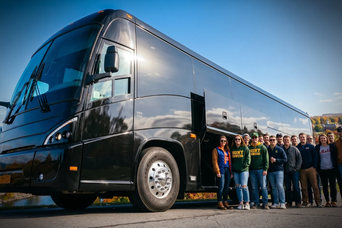 Oswego, NY Charter Bus Rental Service 