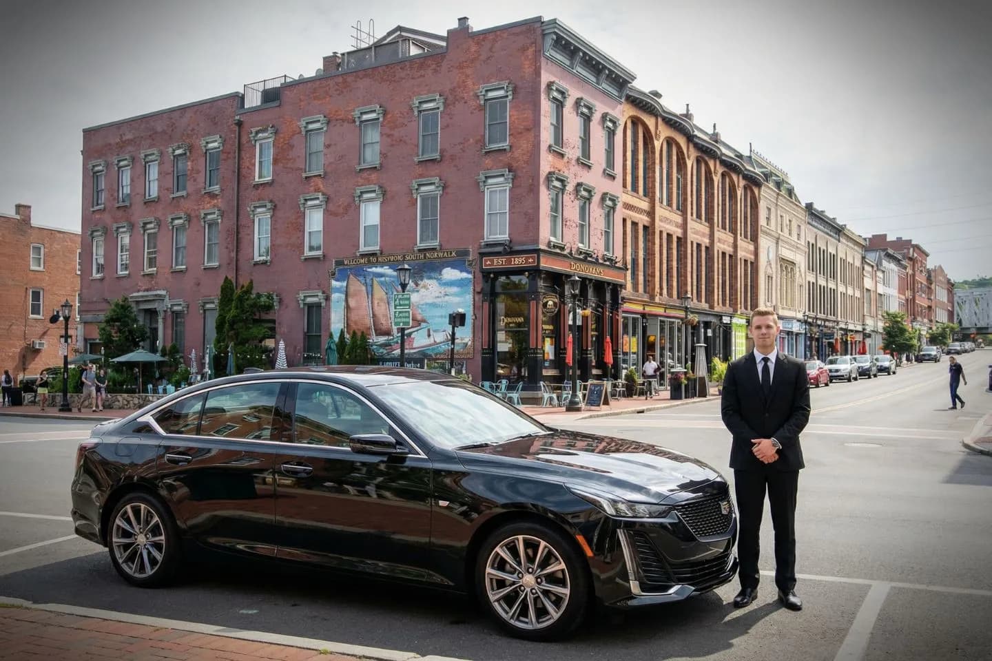 Chauffeur Service in Connecticut, CT Wedding style luxury car Connecticut CT Chauffeur Service special events transport