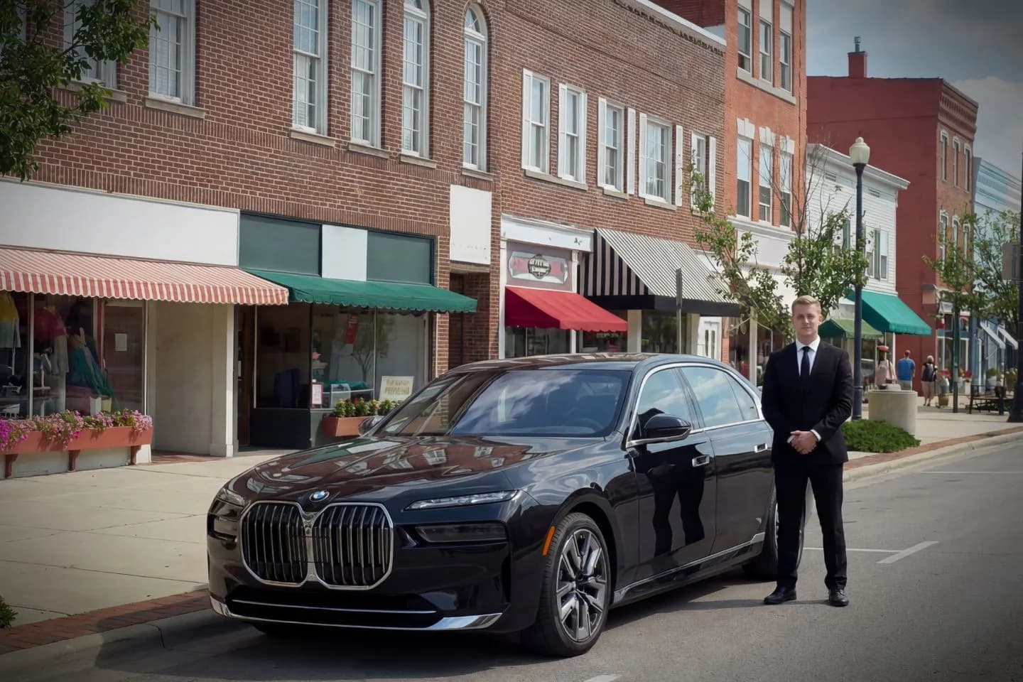 Chauffeur Service in New Jersey, NJ Wedding transportation by New Jersey, NJ Chauffeur Service with elegant luxury vehicle setup