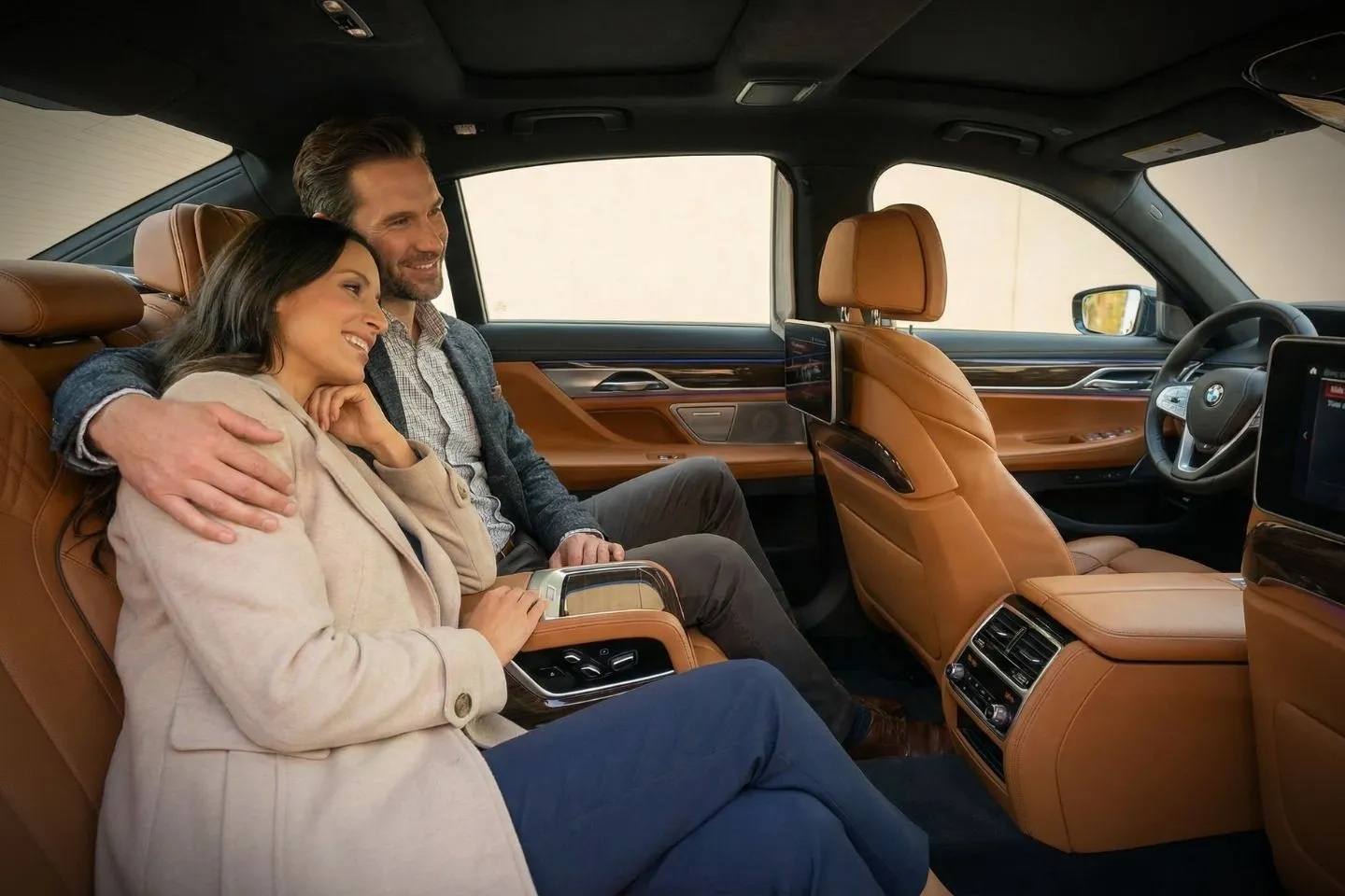 Chauffeur Service in Utah, UT Professional chauffeur opening car door for client in Utah corporate travel setting