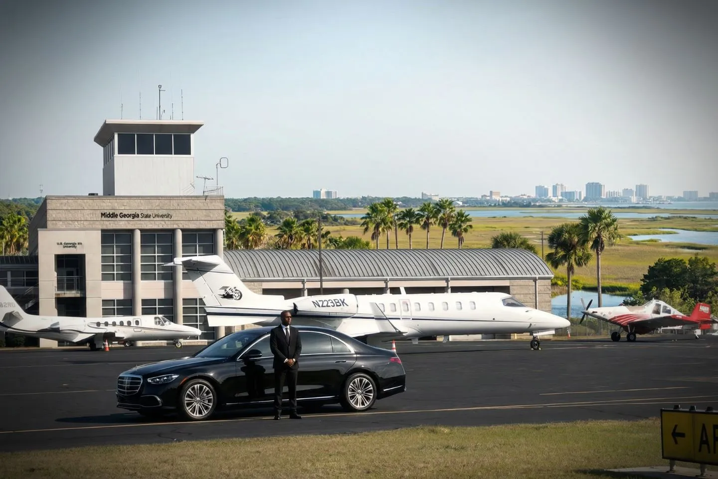 Airport Car Service in Georgia, GA Wedding transportation by Georgia, GA Car Service with elegant limousine and driver