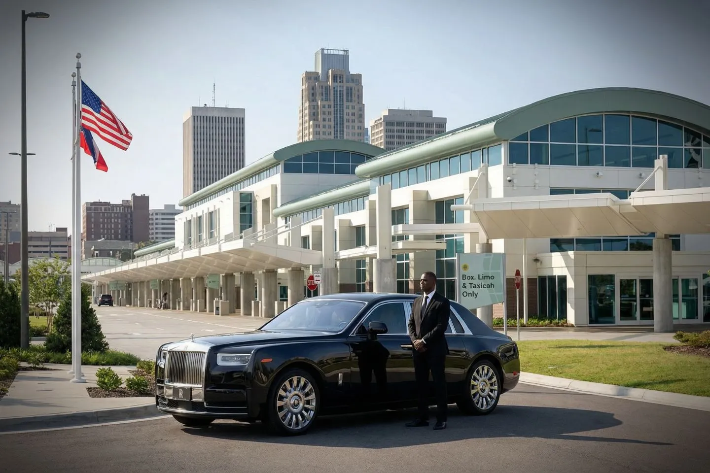 Airport Car Service in Mississippi, MS Airport transfer Mississippi MS Car Service chauffeur assisting luggage Mississippi travel experience