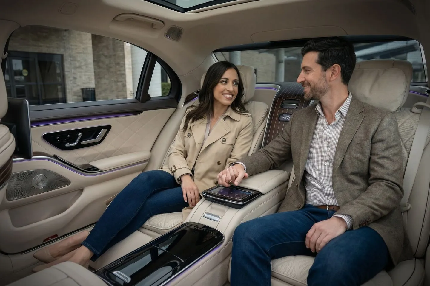 Airport Car Service in Wisconsin, WI Wisconsin, WI Car Service luxury interior showing clean seating and premium comfort features