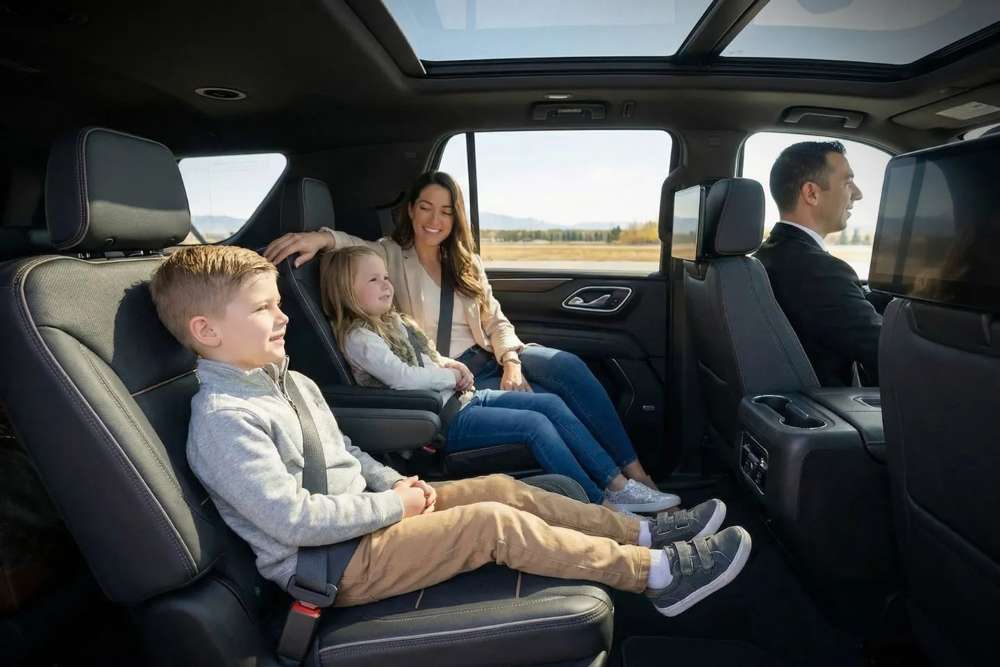 Airport Car Service in Wyoming, WY Professional driver in uniform providing Wyoming WY car service for business traveler