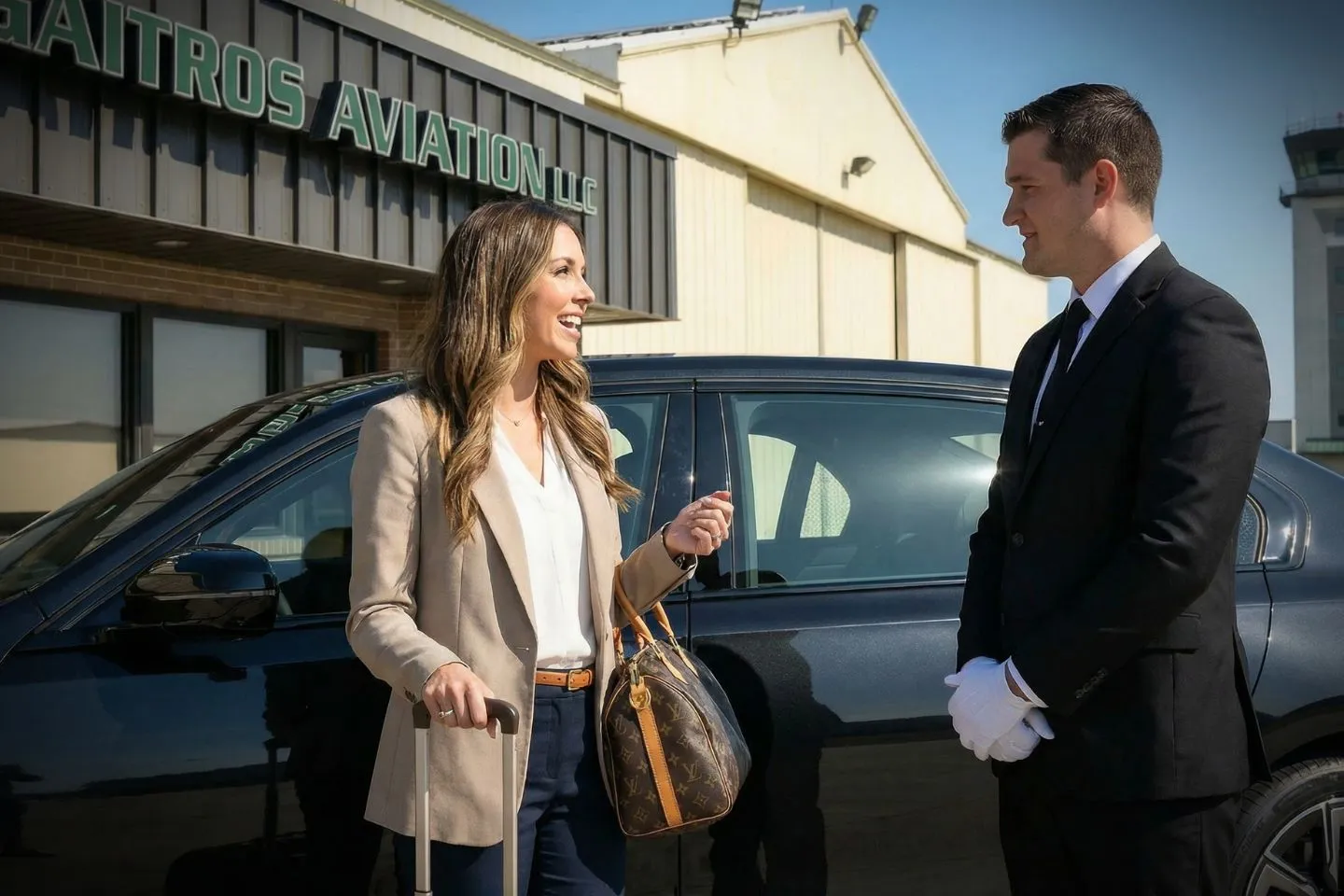 Decatur (DEC) Airport Car Service Premium SUV ready for DEC airport pickup and transfer service