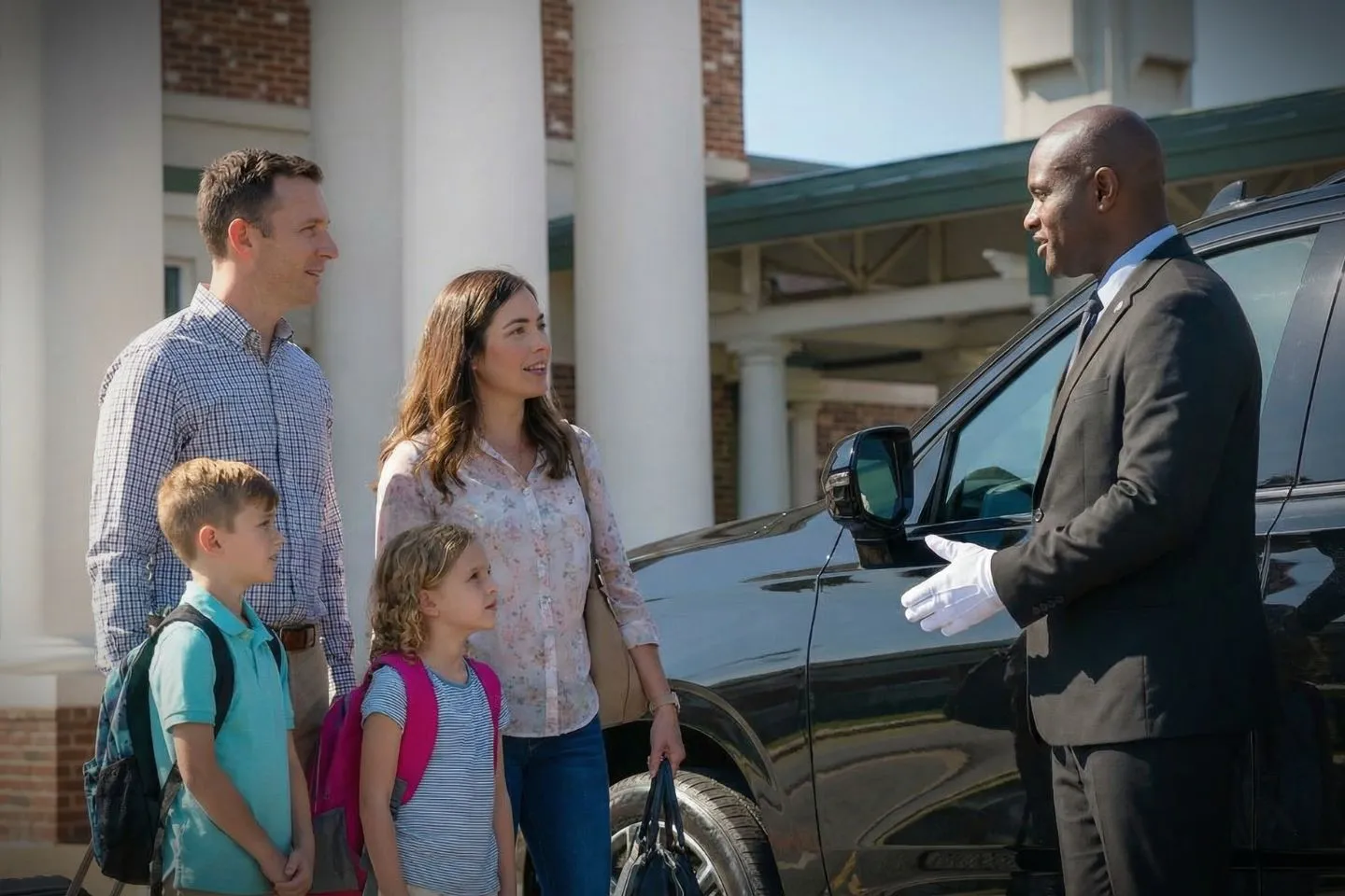 Augusta Regional (AGS) Airport Car Service Premium Cadillac Escalade providing Augusta AGS airport car service to Augusta National Golf Club
