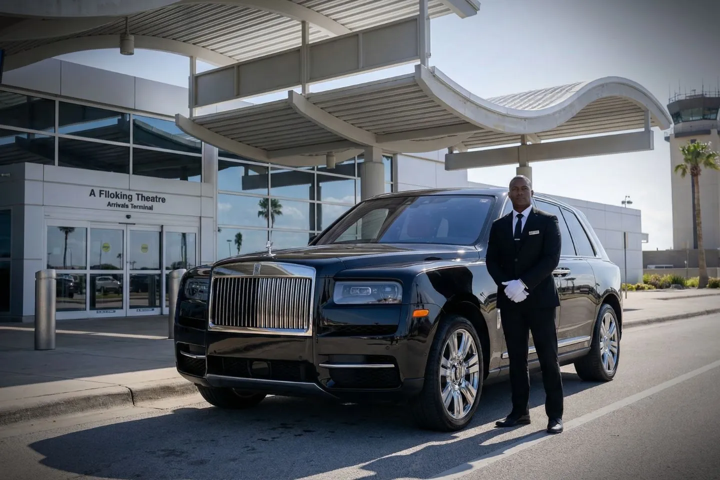 Corpus Christi International (CRP) Airport Car Service Premium SUV ready for CRP airport pickup and drop off service