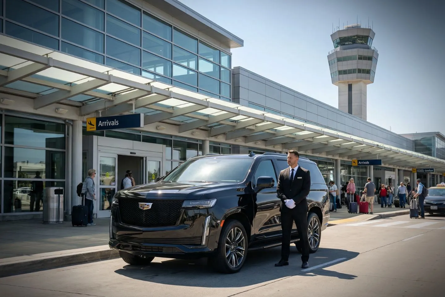 Kodiak Benny Benson State (ADQ) Airport Car Service Premium SUV ready for ADQ airport pickup on Kodiak Island in Alaska