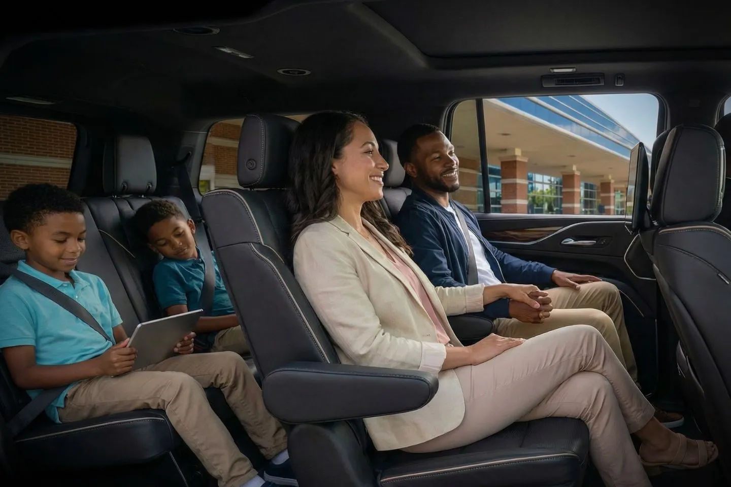 Montgomery Regional (MGM) Airport Car Service Mercedes Benz S Class offering MGM airport transportation to Maxwell Air Force Base and Air University