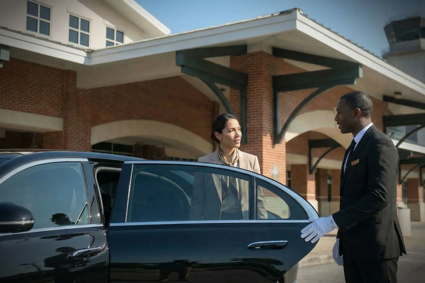Dothan Regional (DHN) Airport Car Service Mercedes Benz S Class offering DHN airport transportation to downtown Dothan and the Wiregrass region