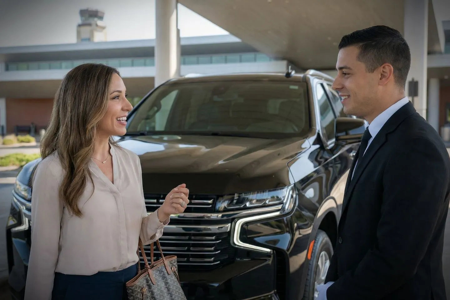 Kalamazoo Battle Creek International (AZO) Airport Car Service Mercedes Benz S Class offering AZO airport transportation to Kellogg Company world headquarters in Battle Creek