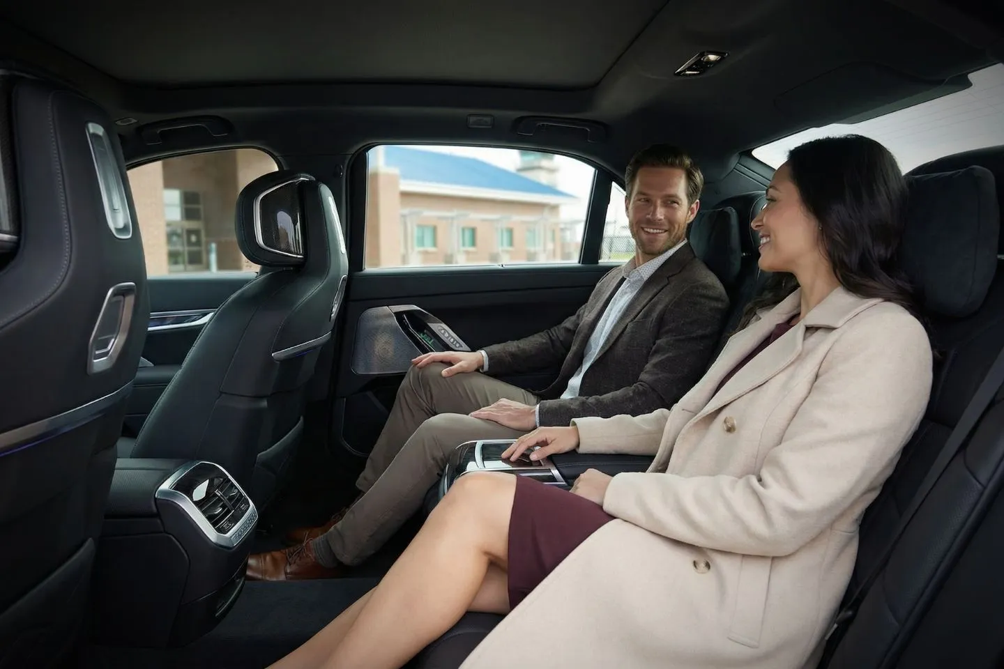Chippewa County International (CIU) Airport Car Service Mercedes Benz S Class offering CIU airport transportation to Lake Superior State University and the Lakers Sault Ste Marie campus